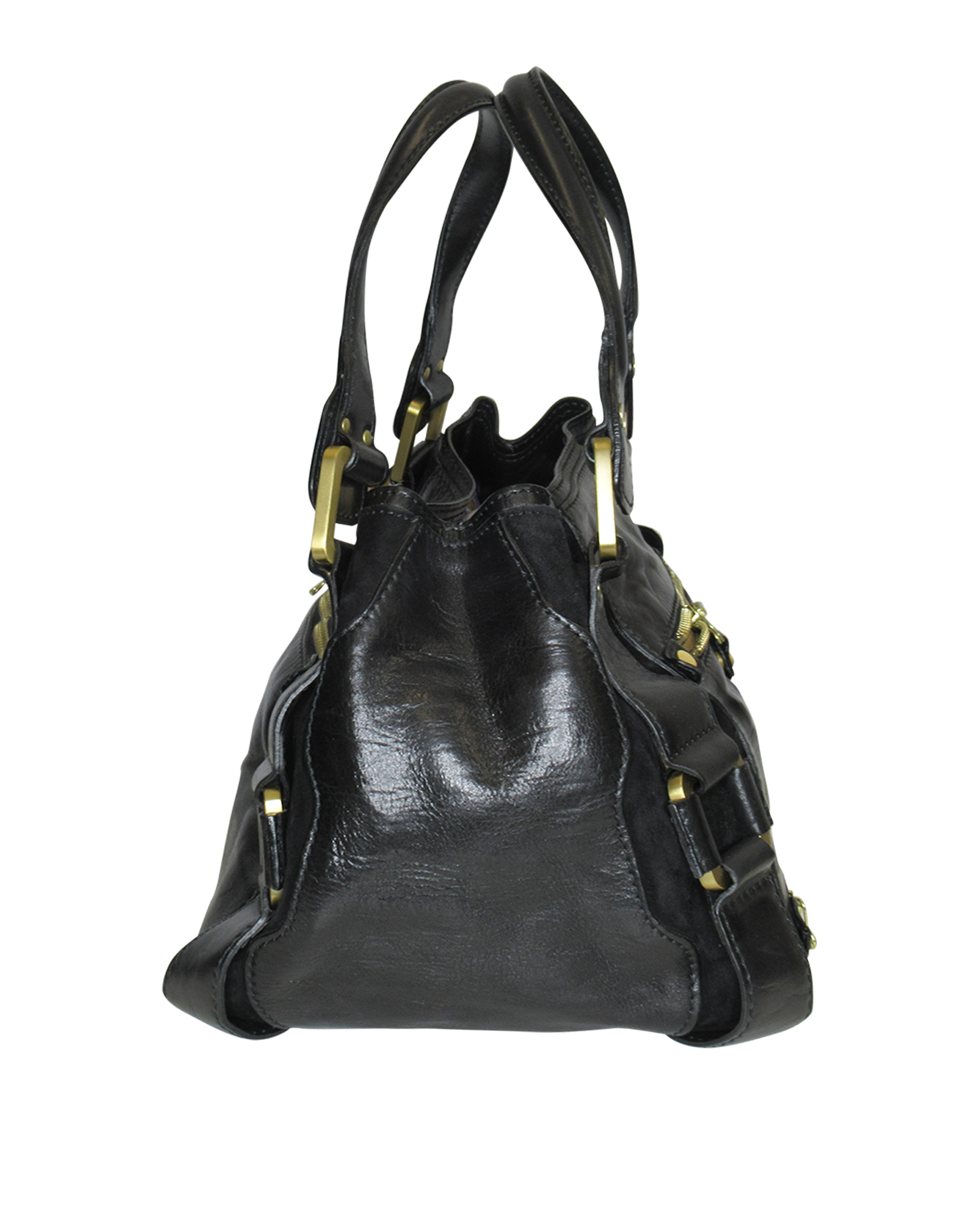 Mahala, 110&euro;, Bolso, Negro, Animal - Piel, Vista inferior